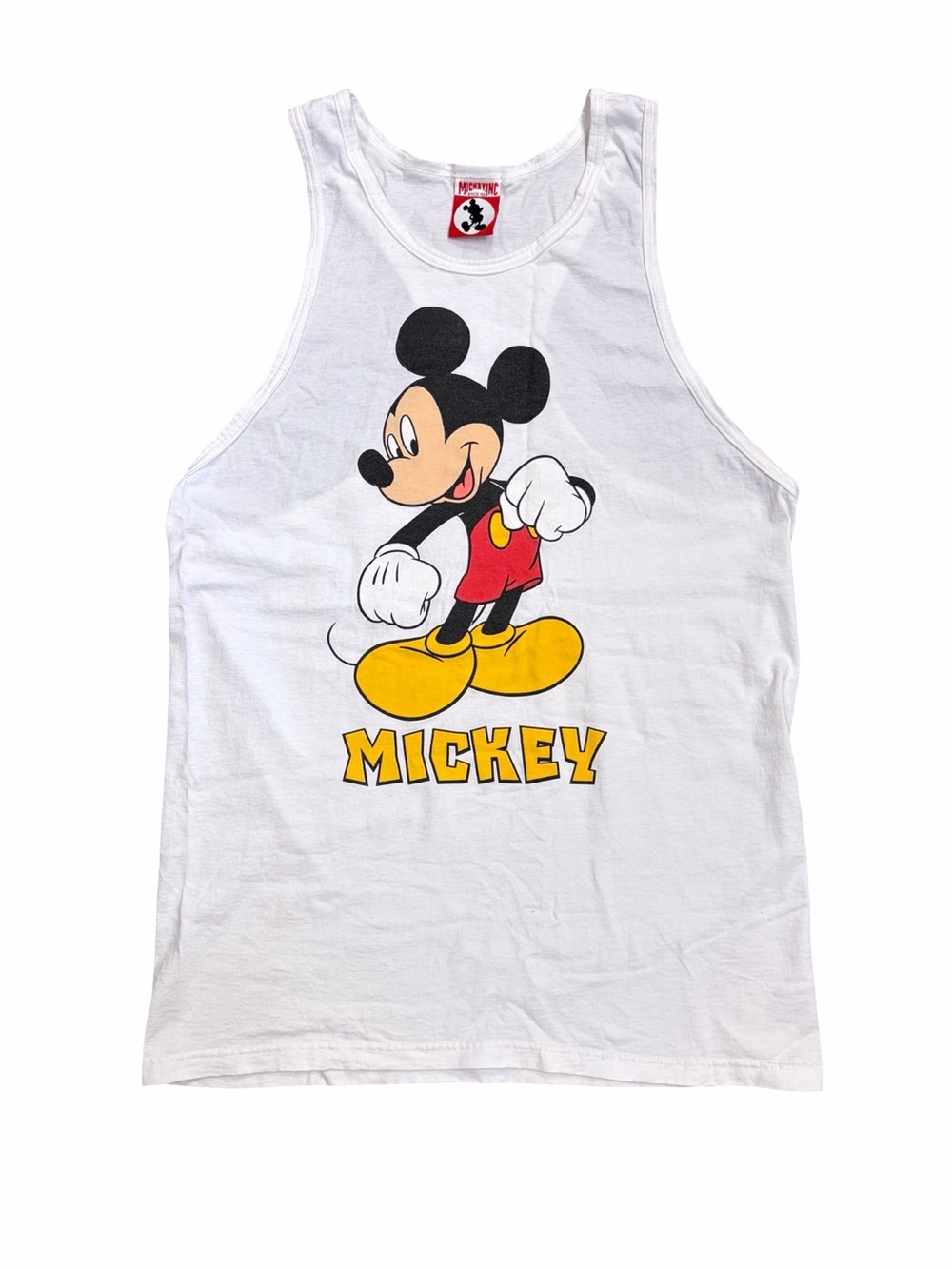 Vintage Mickey Mouse Graphic Tank Top‎ - L